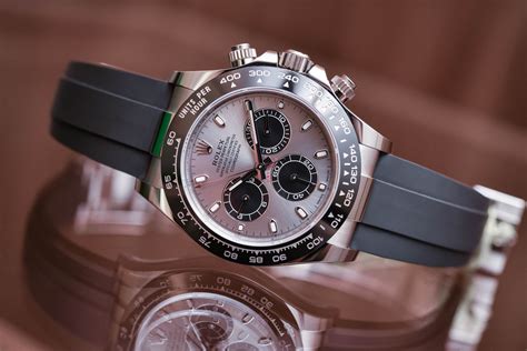 rolex oyster cosmograph daytona with white rubber band|Rolex Oyster cosmograph daytona vintage.